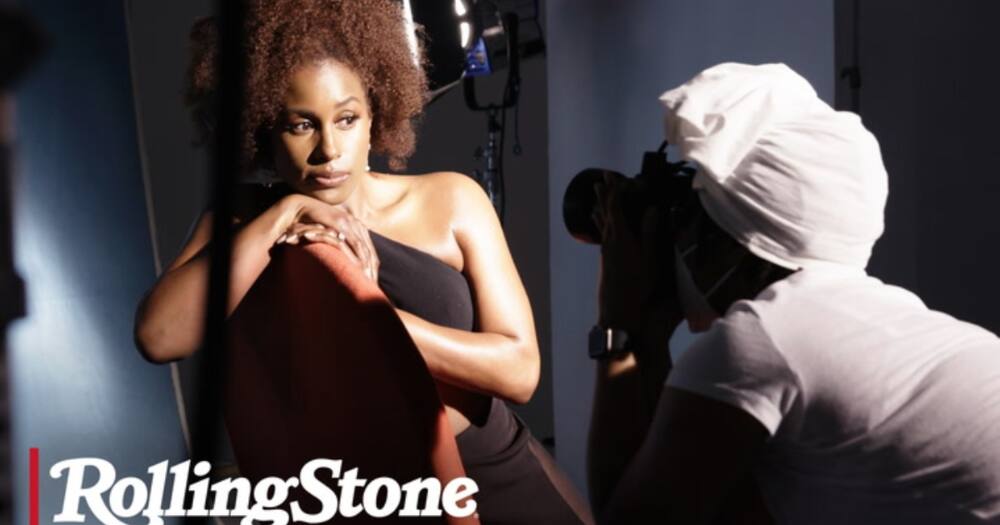 Actress Issa Rae Entices Netizens with Alluring Photos of Rolling Stone Magazine Cover