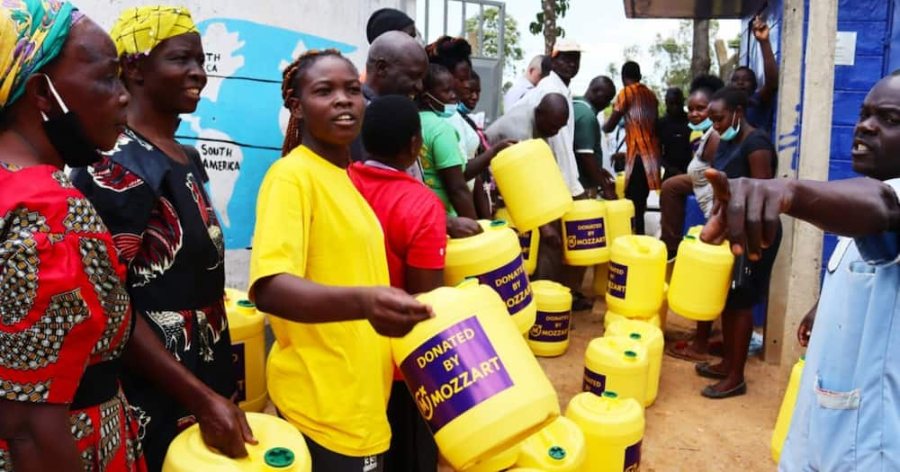 Mozzart installs KSh 2.3M water point for Lurambi residents