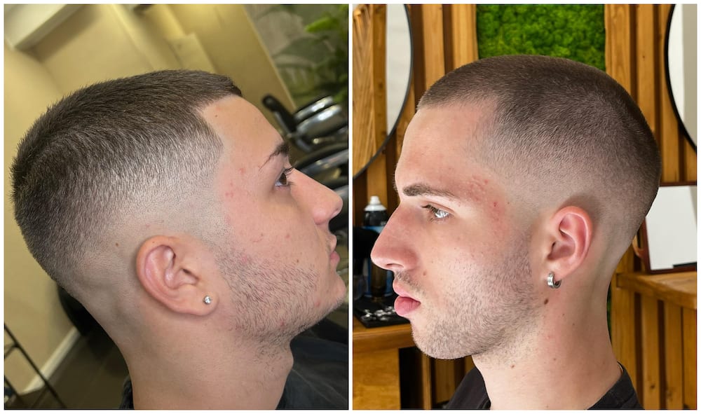 the butch cut fade haircut for guys with thick straight hair