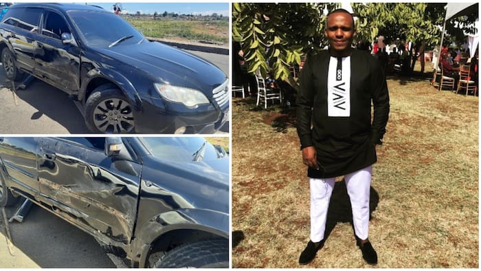 Ben Kitili Thanks God After He Was Involved in Ghastly Road Accident: "Mungu Anapenda Watu Wake"