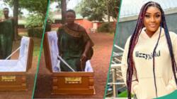 Lizzy Gold causes a stir as she sleeps in a coffin, shares video: "You are a strong woman"