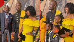 King Kaka, Nana Owiti Lovingly Grace Monkey Business Premiere with Kids Amidst Breakup Rumours