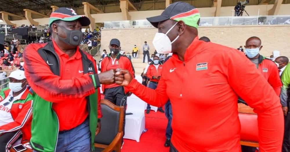 Raila Odinga dismisses his political archrival William Ruto as a failed leader