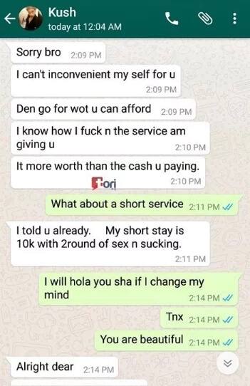 Whatsapp sex chat kenya