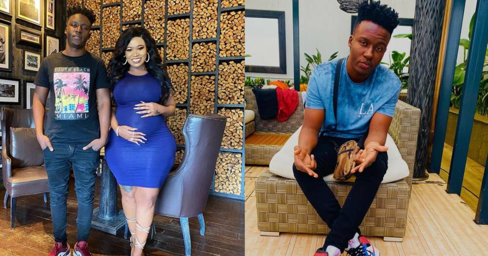 Vera Sidika and her brother Josh.