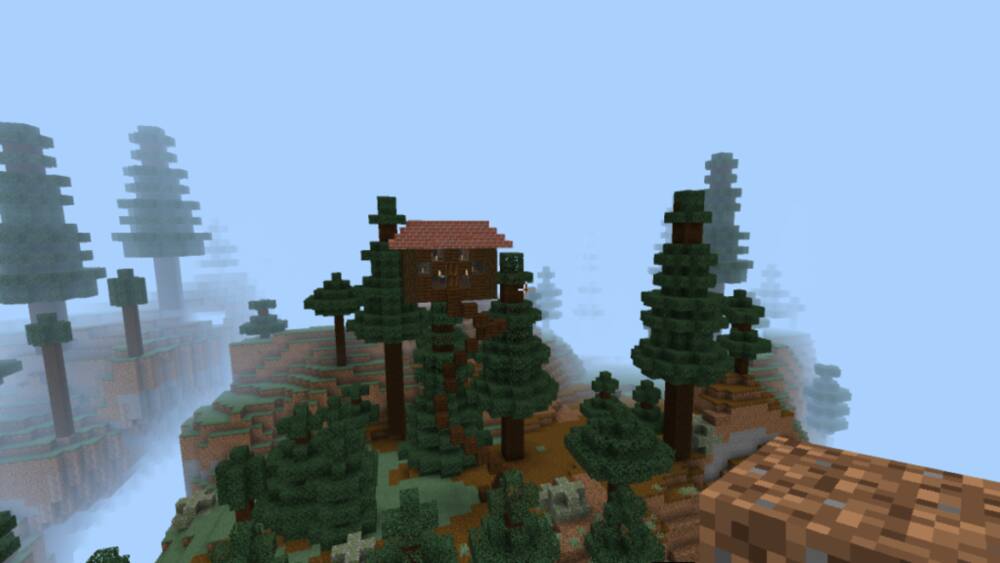 Giant Tree Taiga Hills in Minecraft