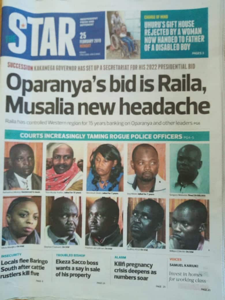 Uchambuzi wa magazeti ya Kenya Februari 25: Wazazi wa wanafunzi waliokataliwa katika kozi za matibabu wataka karatasi za Bayolojia kusahihishwa upya