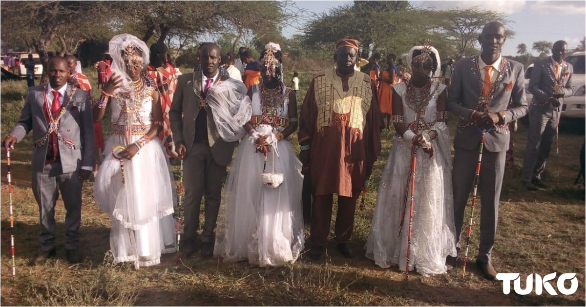 3 Kajiado brothers wed the same day