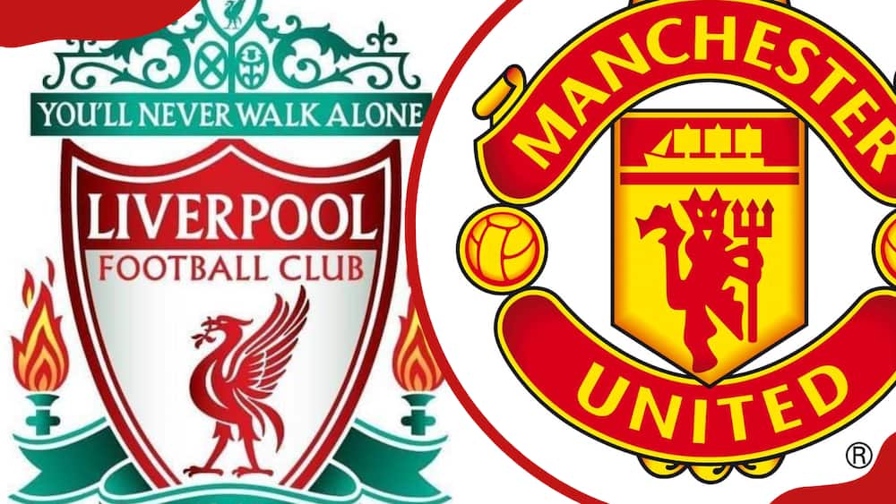 Liverpool and Manchester United logos