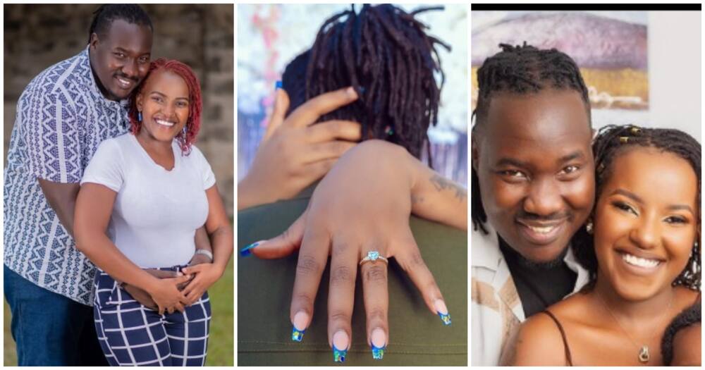 Willis Raburu says he can't wait to wife fiancé Ivy Namu in a fancy wedding.