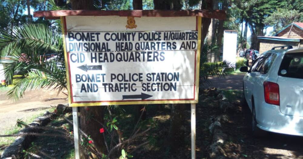 Bomet county police headquarters.