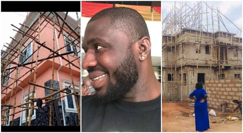 The Nigerian man said he found success in USA after he relocated 8 years ago as he shares photos of houses he is building in the South East.