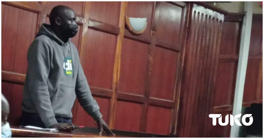 Nairobi police officer in court for assault and damage of property.