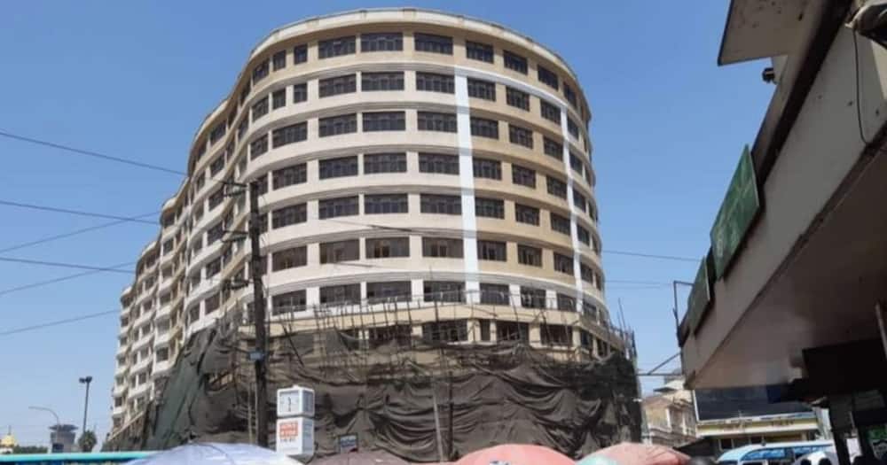 The OTC building in Nairobi is nearing completion.