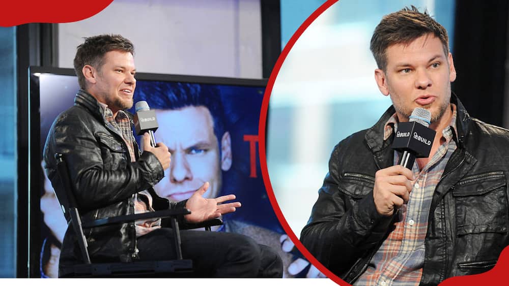 Stand-up comedian Theo Von discusses his Netflix original comedy special titled, 'No Offense' during AOL Build at AOL Studios In New York.