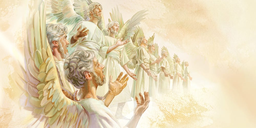 Angels of God in heaven - www.AskAnAngel.org