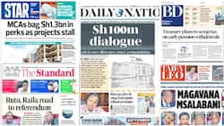 Magazeti ya Kenya: Serikali Kutumia KSh 106m Kwenye Mazungumzo ya Amani Kati ya Ruto-Raila