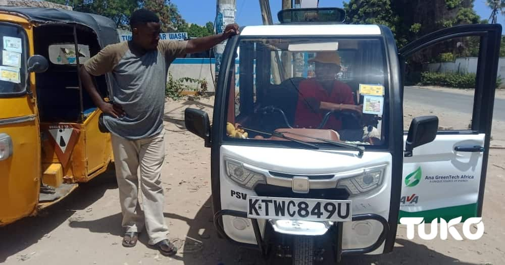 Mombasa tuk tuk