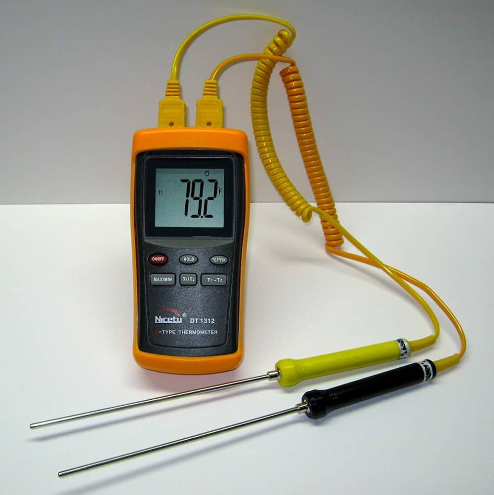 Different types of thermometers
