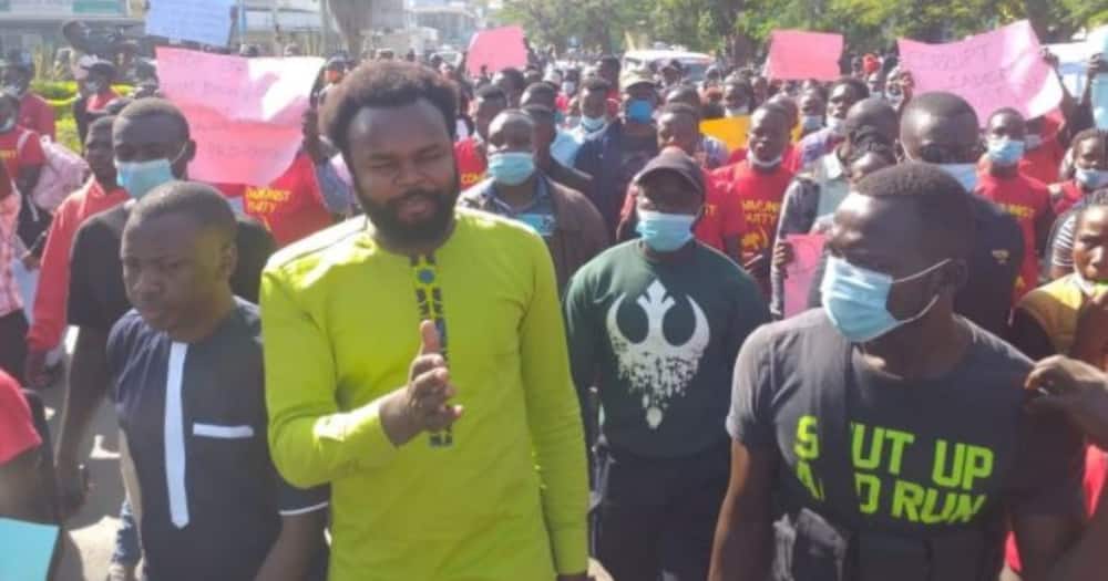 Communist Party members hold anti-BBI demonstrations in Kisumu