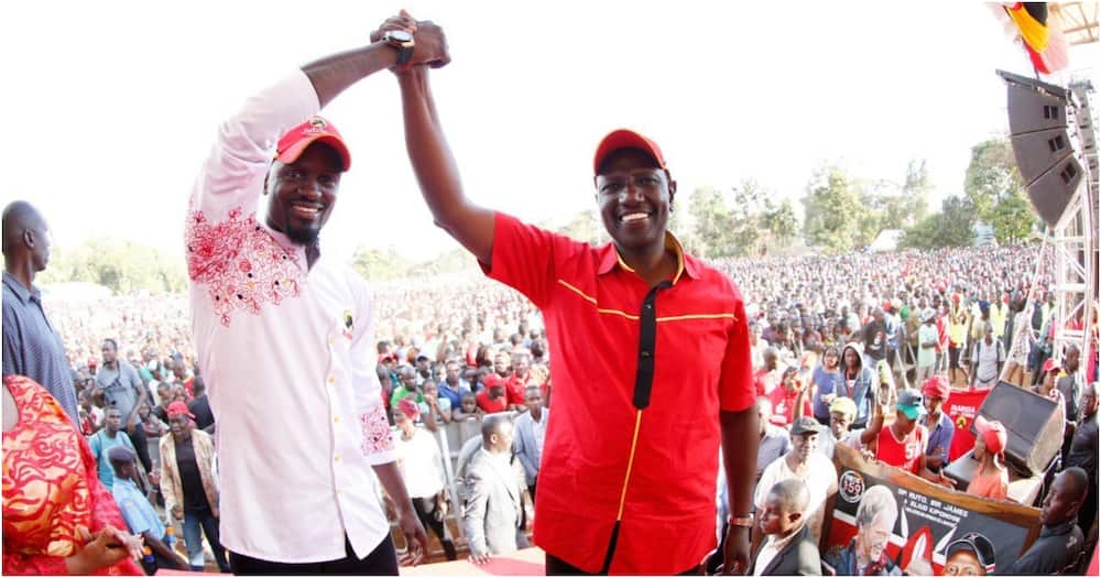 Kibra decides: Bruised William Ruto half-heartedly congratulates Imran Okoth