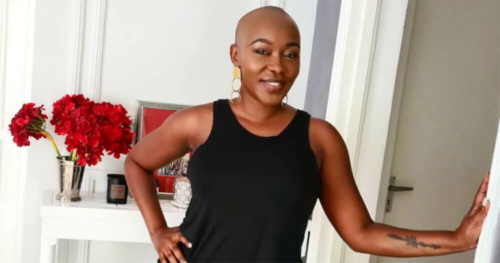 Terryane Chebet shaved her hair.