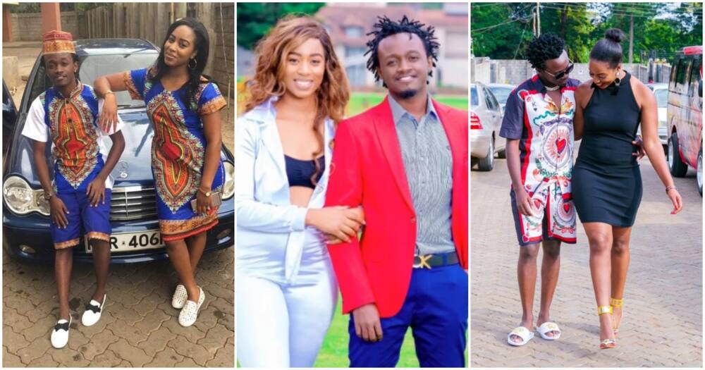 Bahati and Diana Marua.