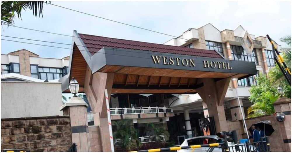 President William Ruto's Weston Hotel. Photo: Weston Hotel.