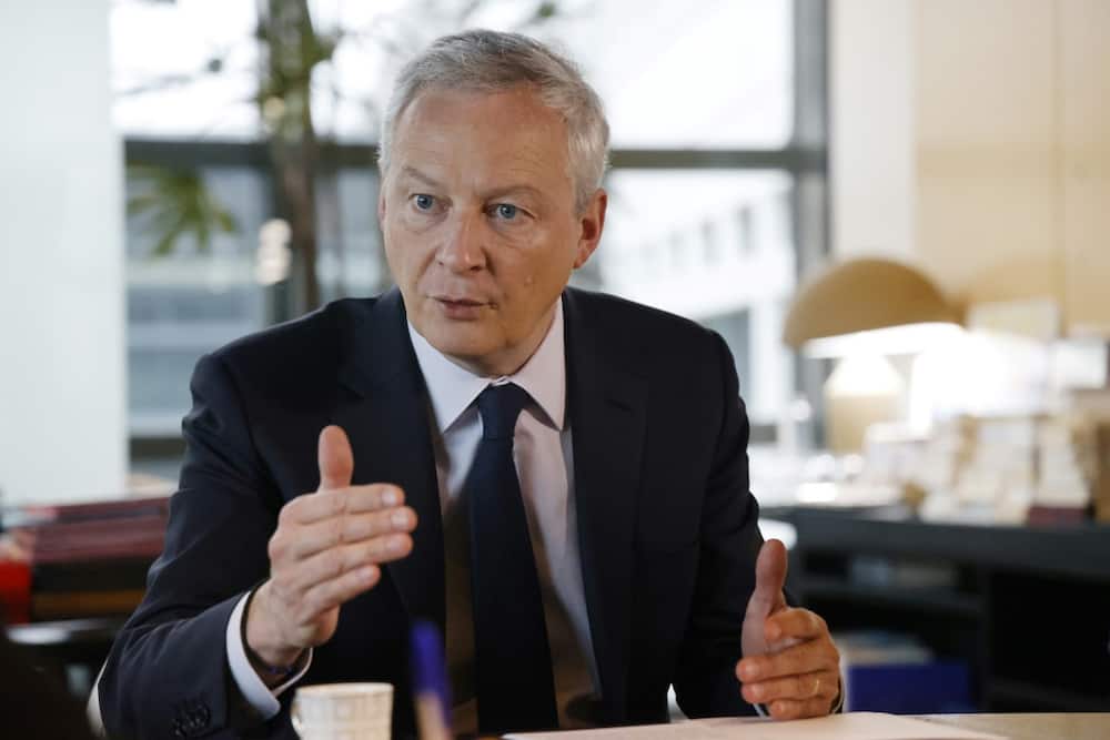 French Economy Minister Bruno Le Maire said the US spending bill was a "game changer"