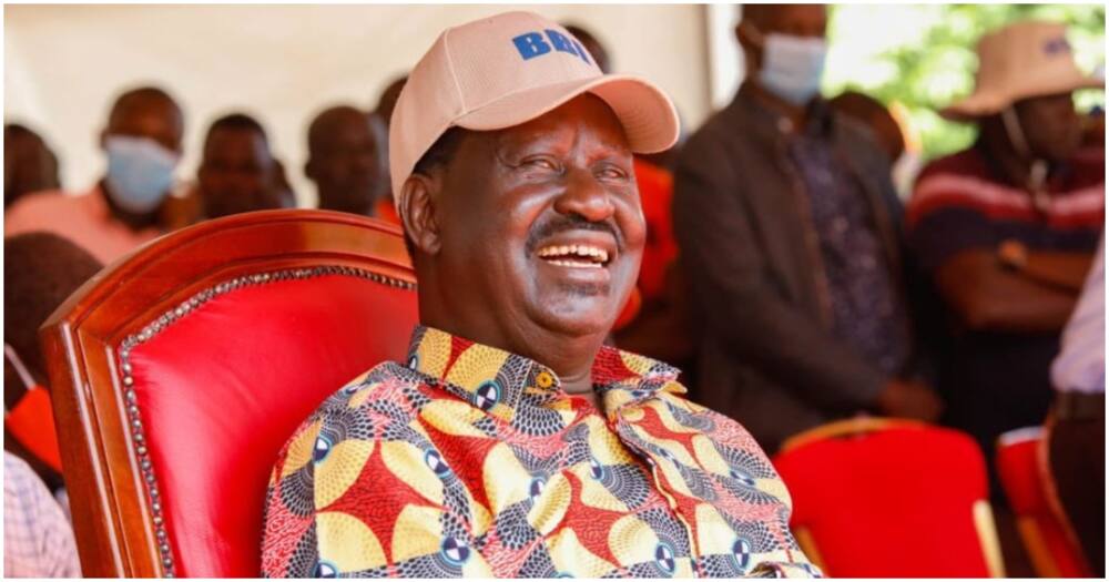 ODM leader Raila Odinga. Photo: Raila Odinga.