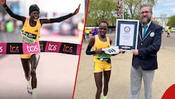 Peres Jepchirchir: Kenyan Athlete Honored by Guinness World Records for London Marathon Triumph