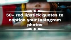 50+ red lipstick quotes to caption your Instagram photos