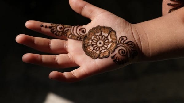 simple henna designs for kids