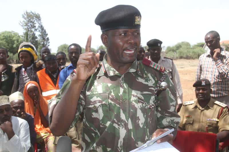 Polisi aliyeongoza kuwafurusha wakazi msitu wa Mau apandishwa ngazi na Uhuru Kenyatta