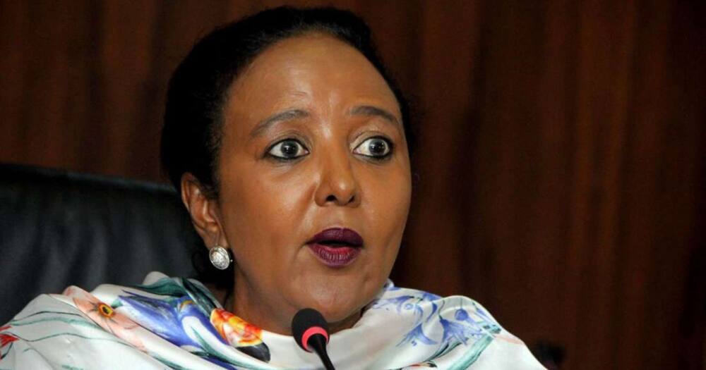 Sports CS Amina Mohamed's husband Khalid Ahmed died at a Nairobi hospital.