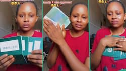 Lady Emotional after Her Visa Got Approved, Flaunts Her Passport in Viral Video
