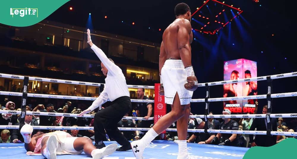 This win puts Anthony Joshua in pole position for a title match.