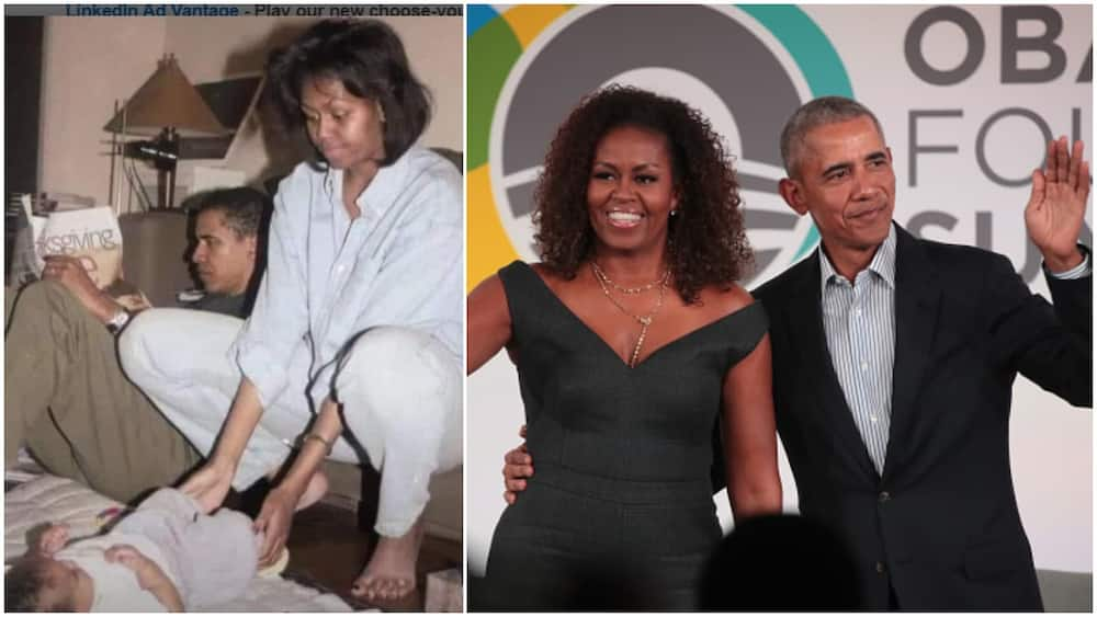 Throwback Photo of Barrack Obama, Wife and Kid Living a Humble life in 'Small' Apartment Stirs Reactions