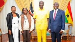 William Ruto's Daughter Nadia Relishes Ghana Trip as She Accompanies Dad on Official Tour