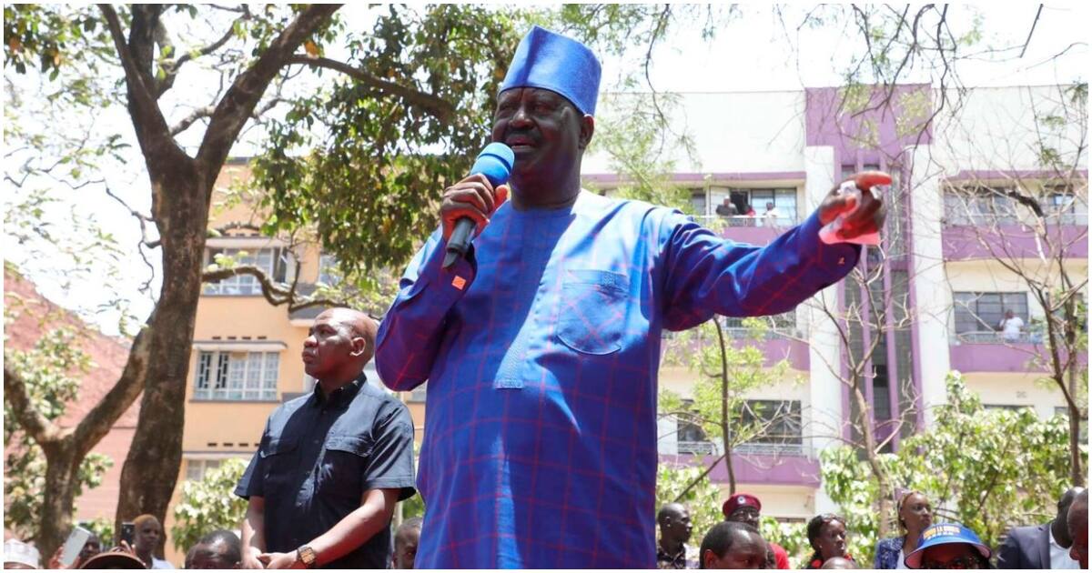 Raila Odinga Declares Countrywide Mass Action Over High Cost Of Living ...