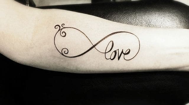 tattoo infinity love