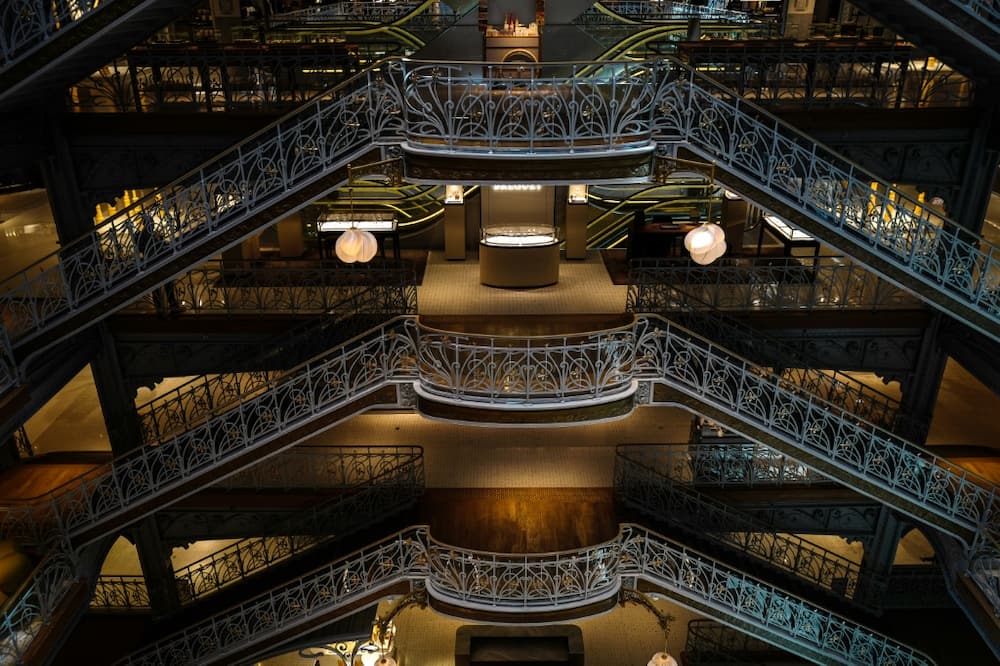 The iconic 'La Samaritaine' department store in Paris was forced to shut its doors on a key pre-Christmas shopping day