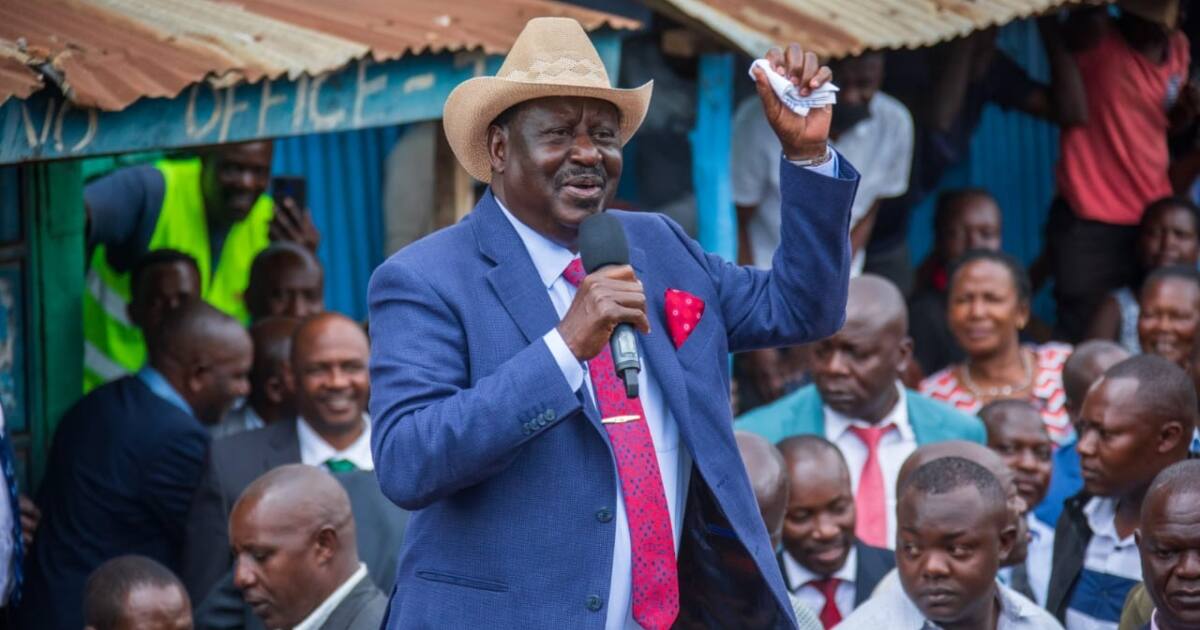 Raila Odinga Cheekily Scolds William Ruto Over His Endless Promises To ...