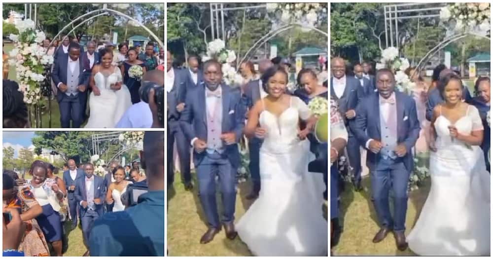 Emmanuel Juma weds beautiful wife.
