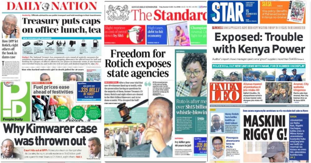Kenyan newspapers review.