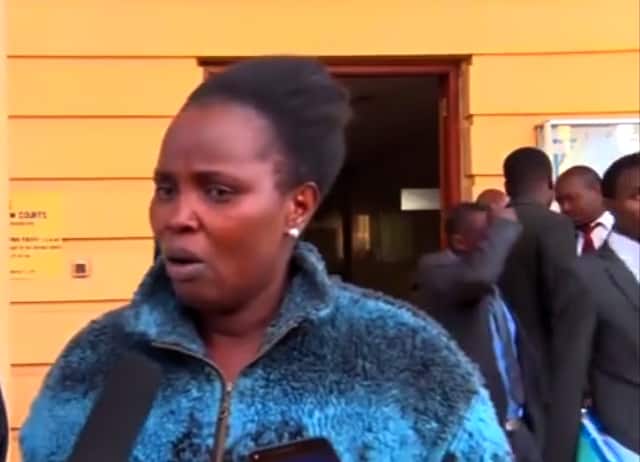 Phylis Ngirita screams outside court, wants Uhuru to intervene in NYS case