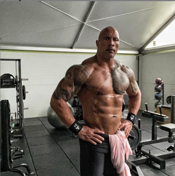 Dwayne Johnson a.k.a. The Rock's full body workout