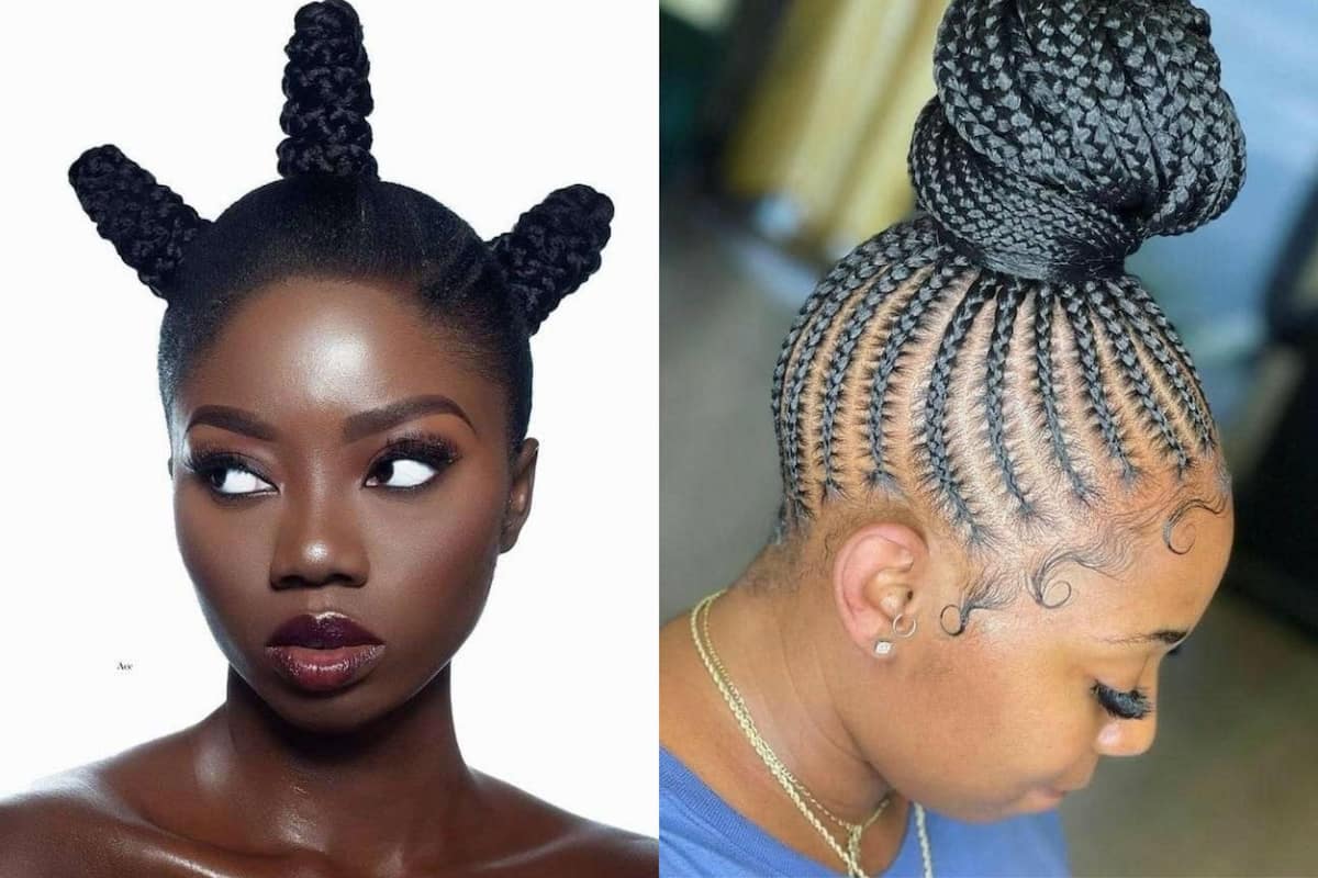 46 Sleek and Classy Bun Hairstyles for black women - Sunika Magazine
