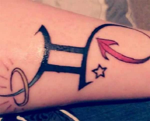 Zodiac Signs Tattoos: Gemini - YouTube