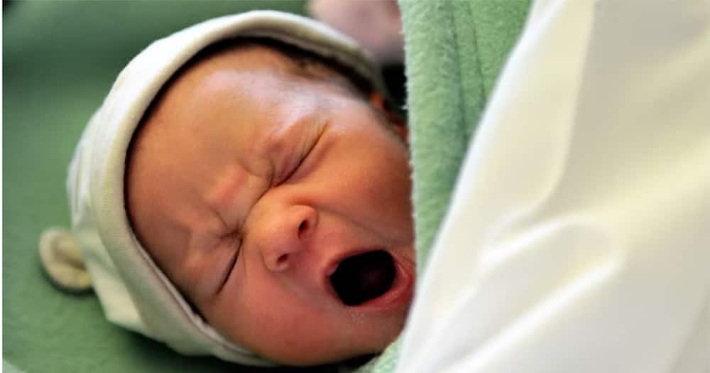 The baby was abandoned in Vihiga county.